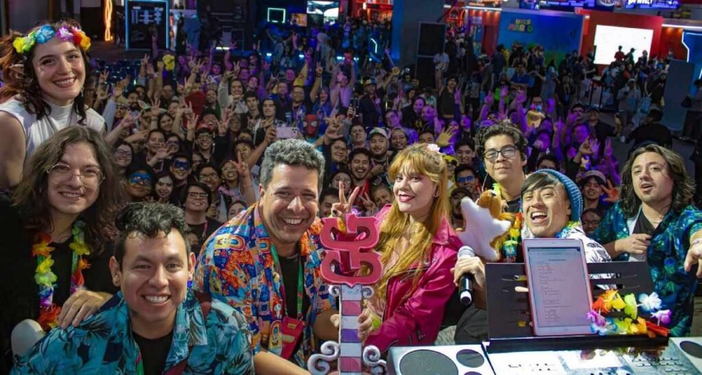 Show de Bob Esponja con Luis Carreño voz oficial de Bob Esponja